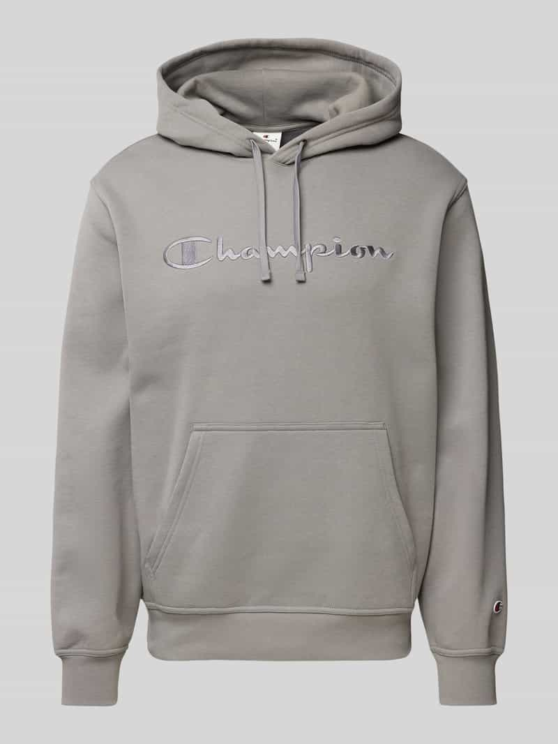 Champion Hoodie met labelstitching