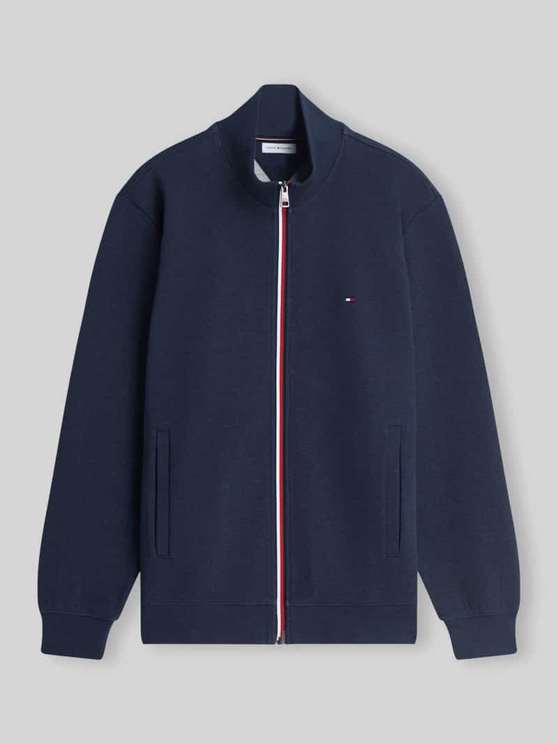 Tommy Hilfiger Regular fit sweatjack van puur katoen