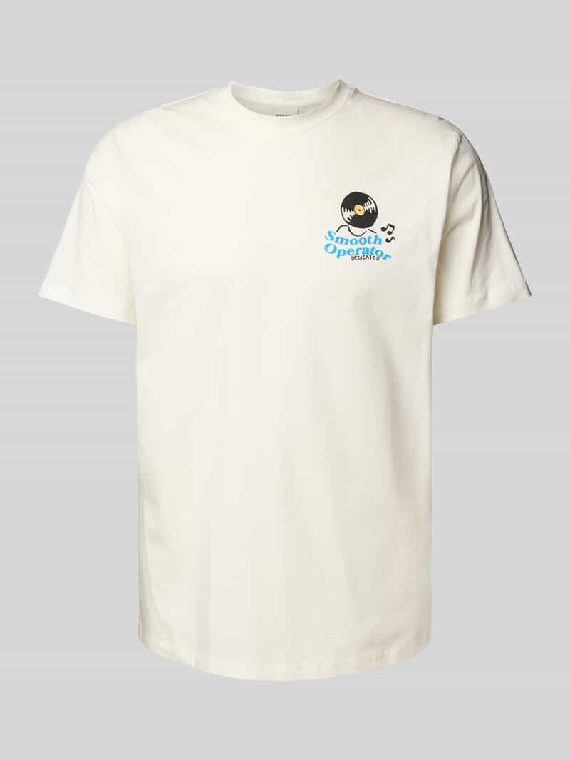 Dedicated T-shirt met ronde hals model 'Smooth Operator'
