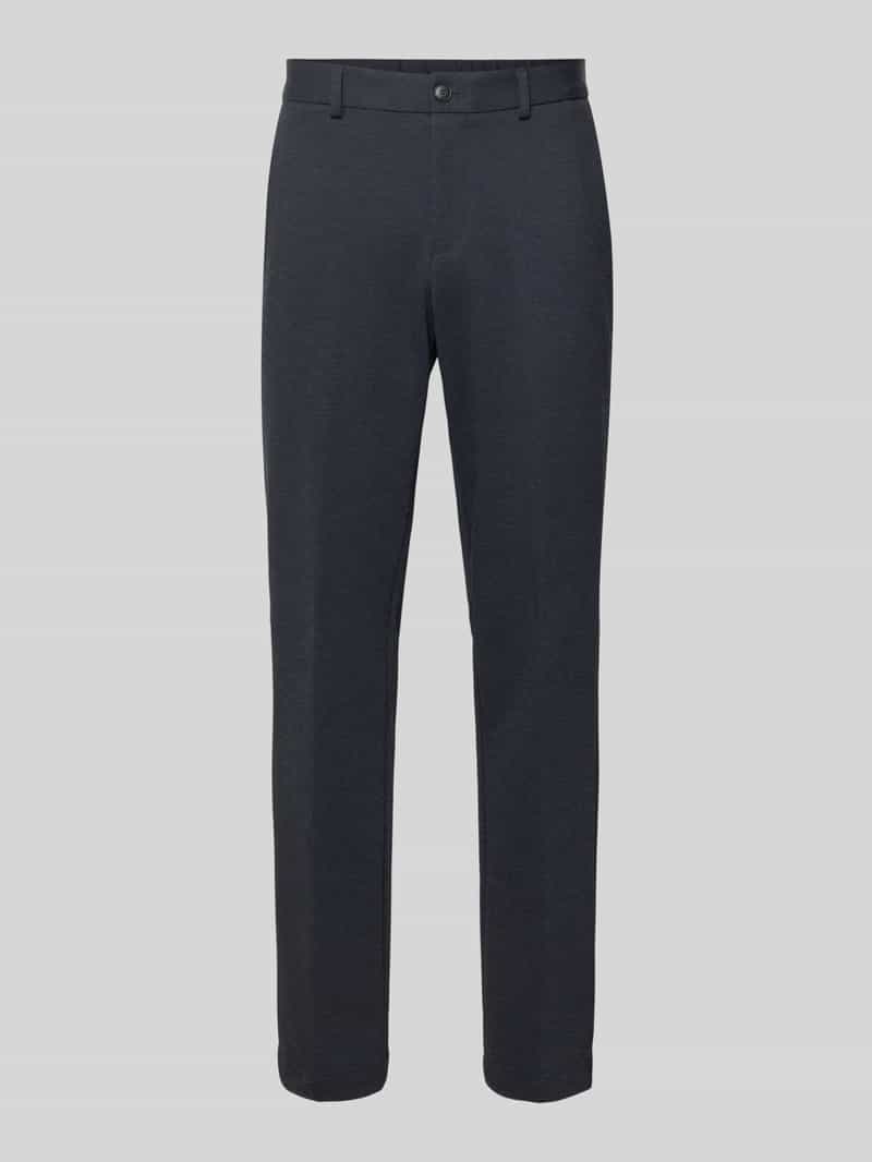 Slim fit kostuumbroek met viscose-aandeel model 'P-GENIUS-JCWWGPK261F'