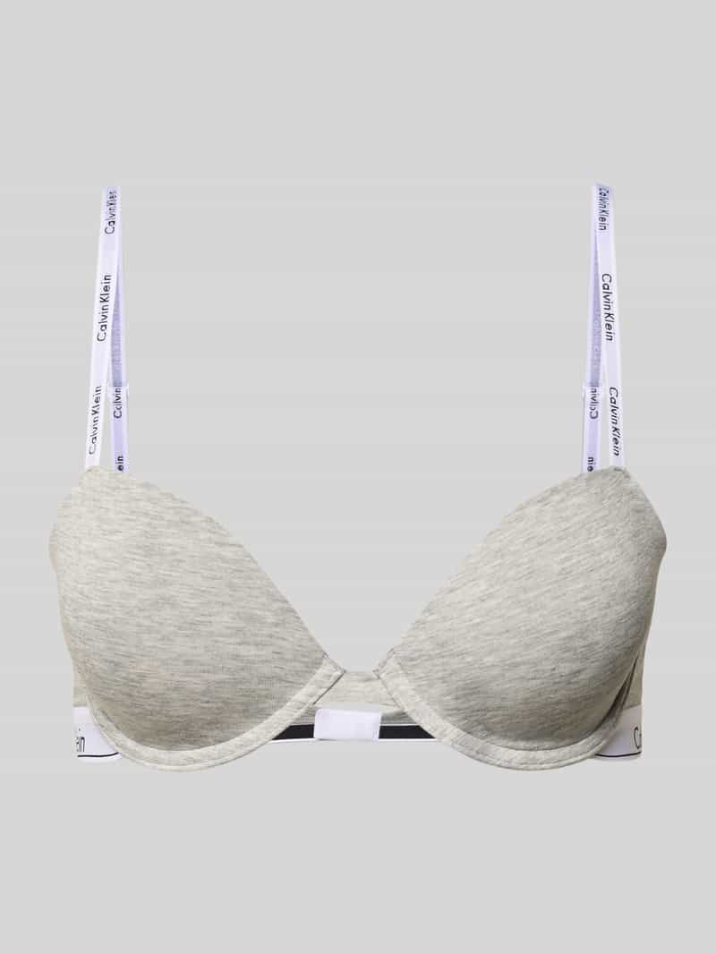Calvin Klein Underwear Beha met spaghettibandjes met label model 'Demi'