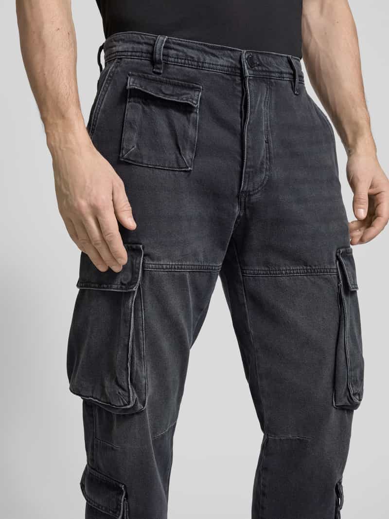 Antony Morato Regular fit cargobroek met deelnaden
