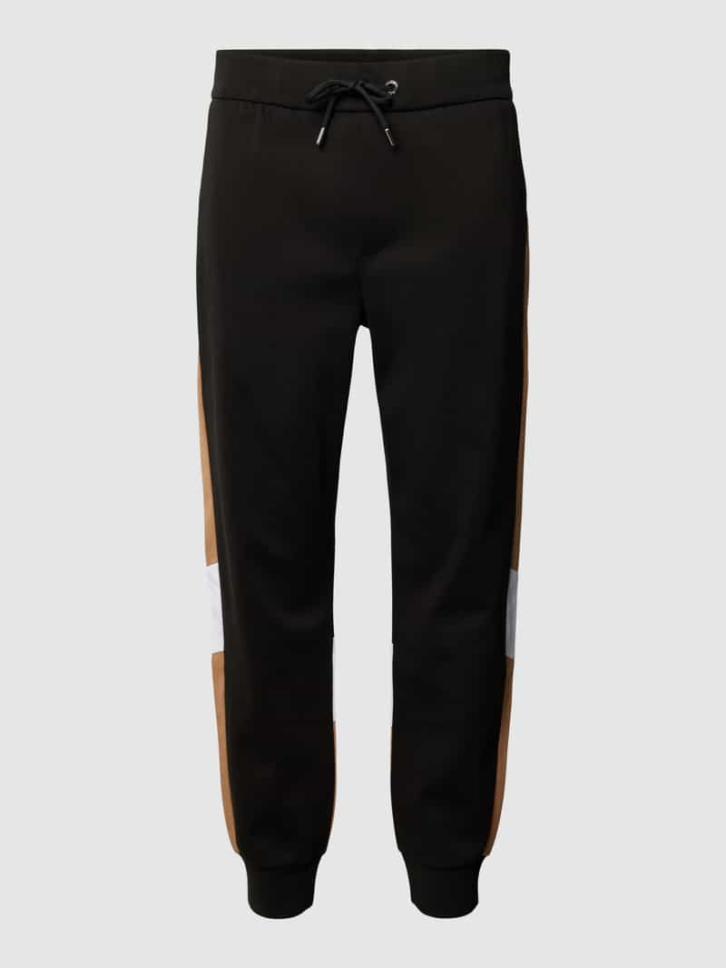 Boss Sweatpants met labelstitching model 'Larsen'