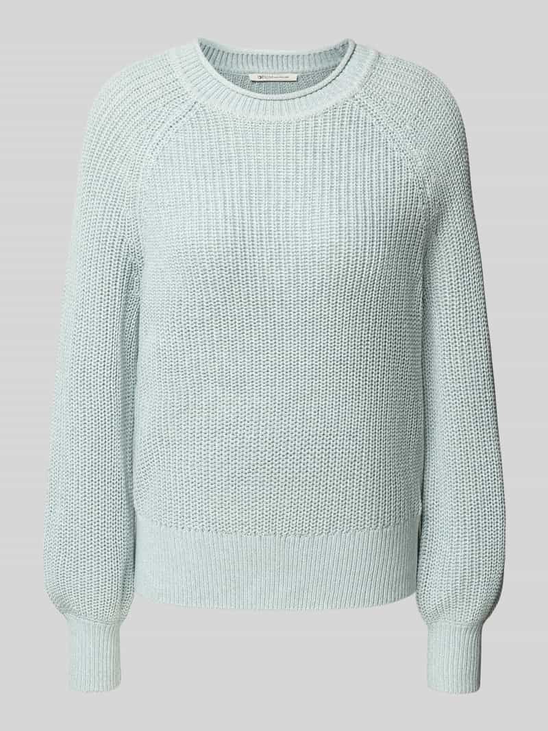 Tom Tailor Denim Regular fit gebreide pullover van katoenmix