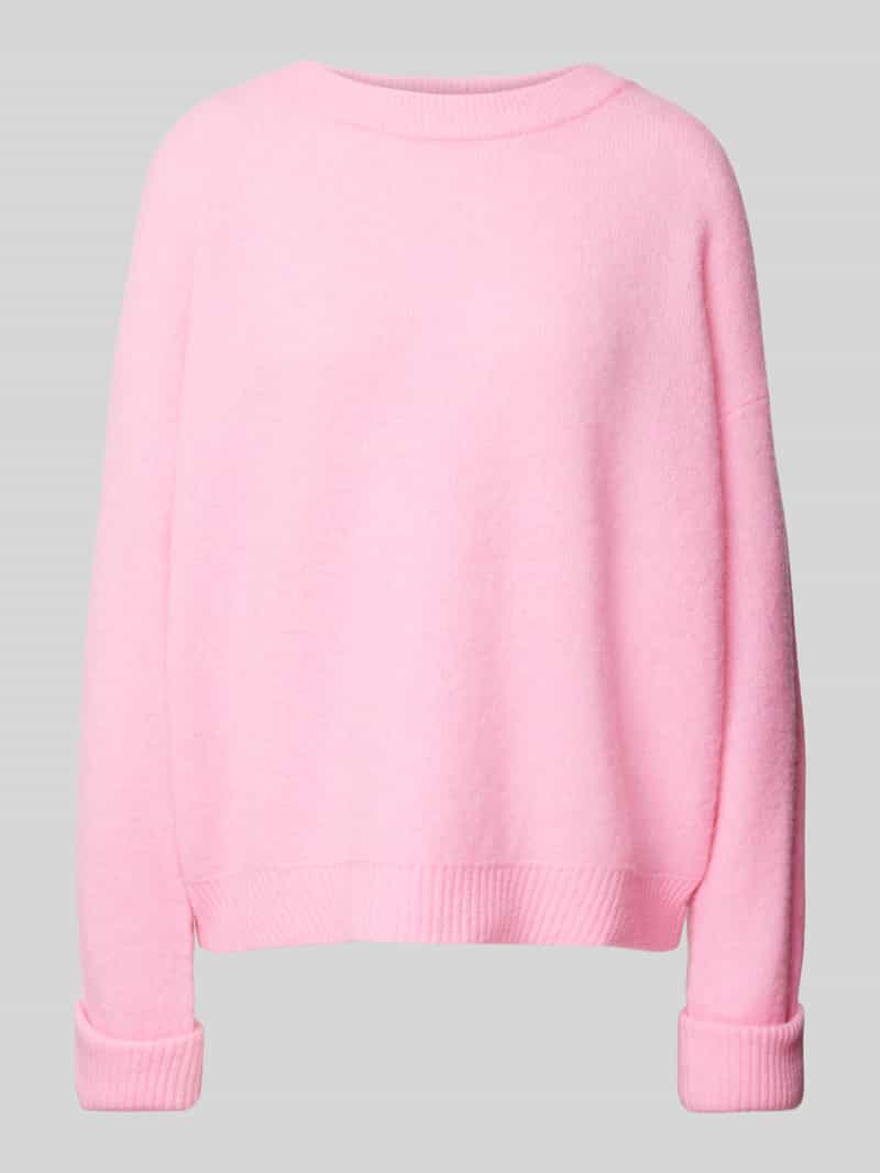 American vintage Gebreide pullover met ribboorden model 'VITOW'