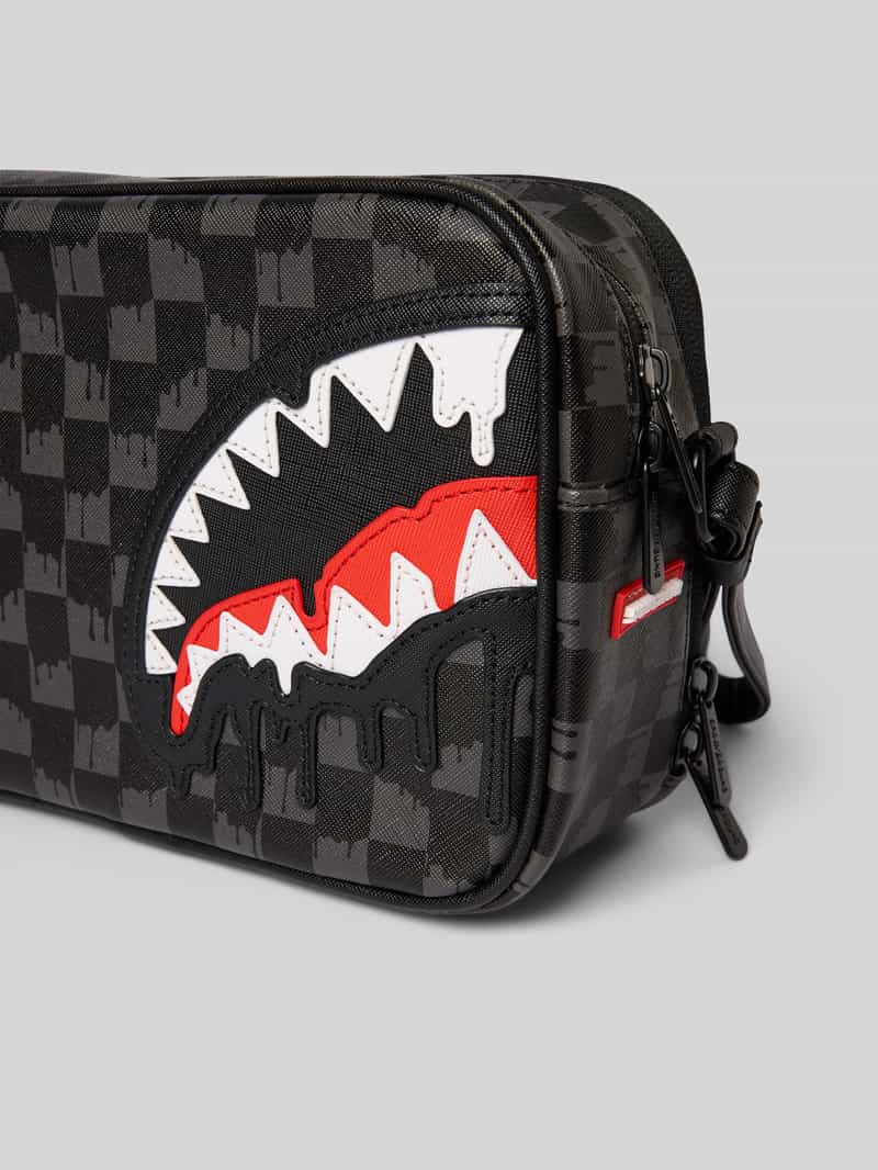 Sprayground Toilettas met ritssluiting model 'DRIPPING SHARKS IN PARIS'