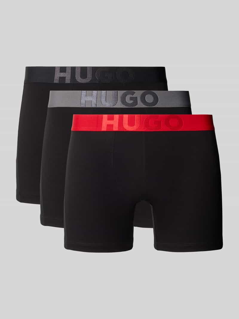 HUGO Broek & boxershort van katoenmix in set van 3 model 'VEGA'