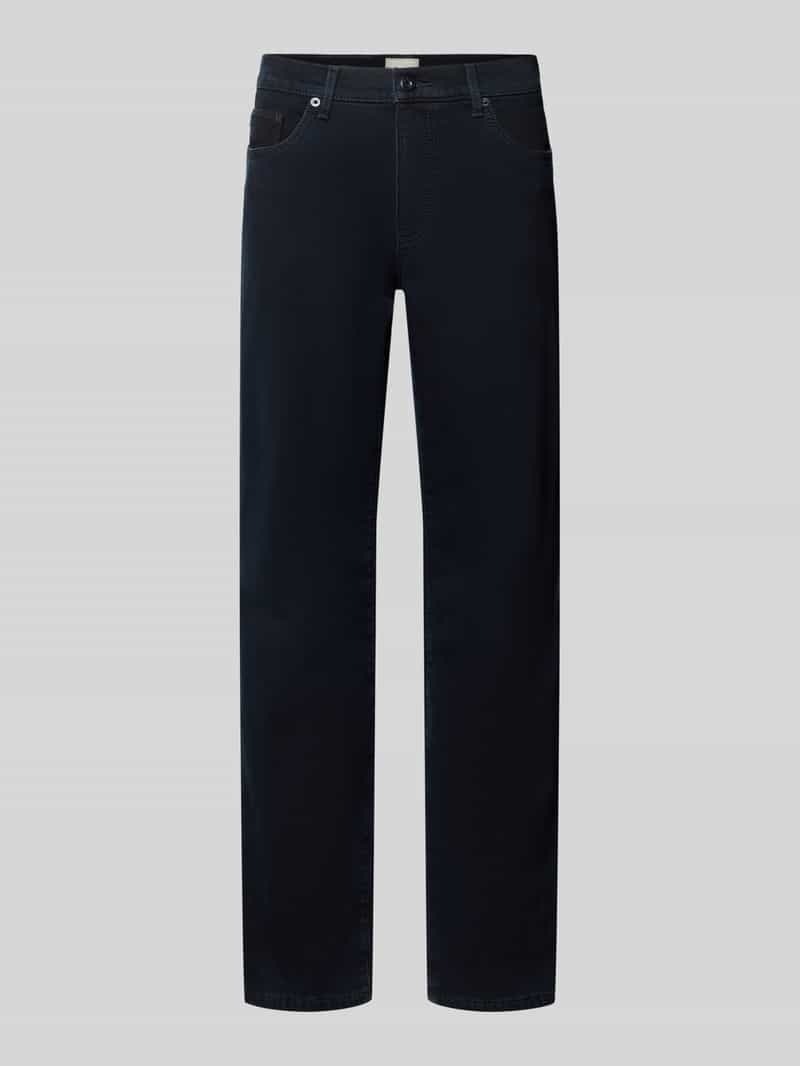 Brax Heren Jeans  Style CADIZ TT DARK BLUE, denim donkerblauw, maat 38/30