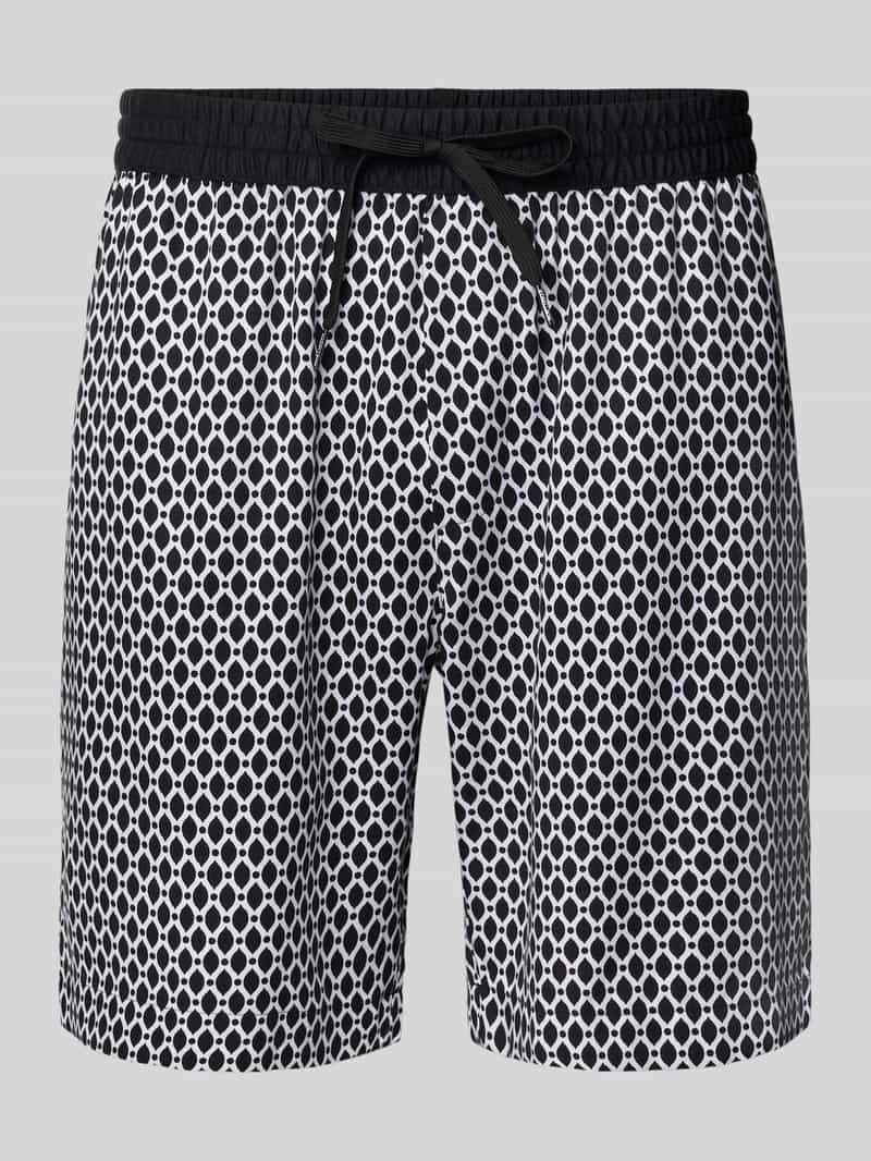 Strellson Loose fit korte broek van lyocell model 'HIRO2'