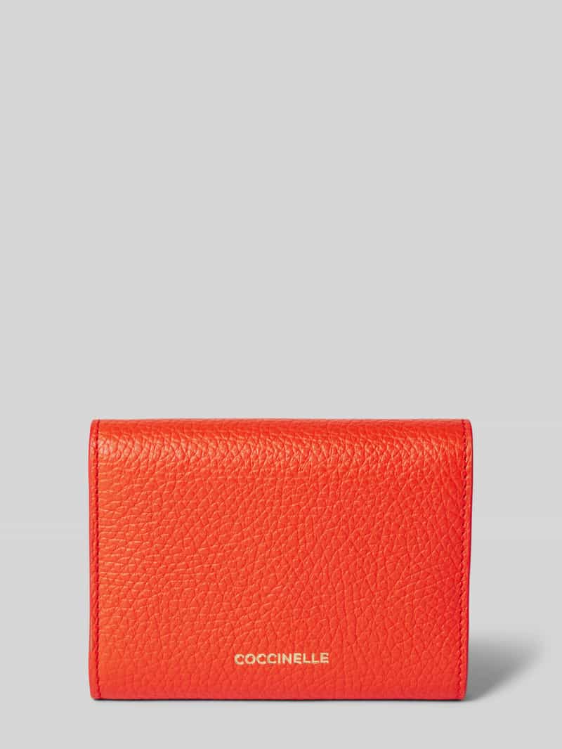 Coccinelle Portemonnee met labelapplicatie