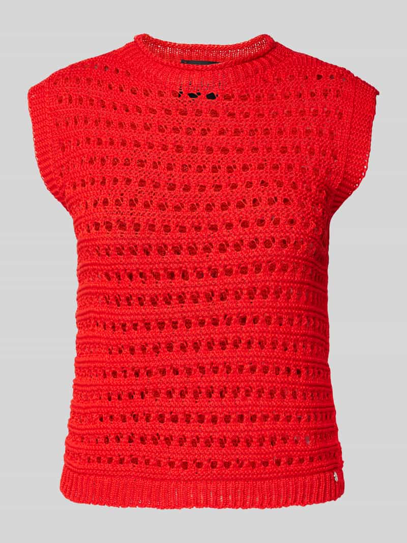 Marc Cain Tricottop met ajourpatroon