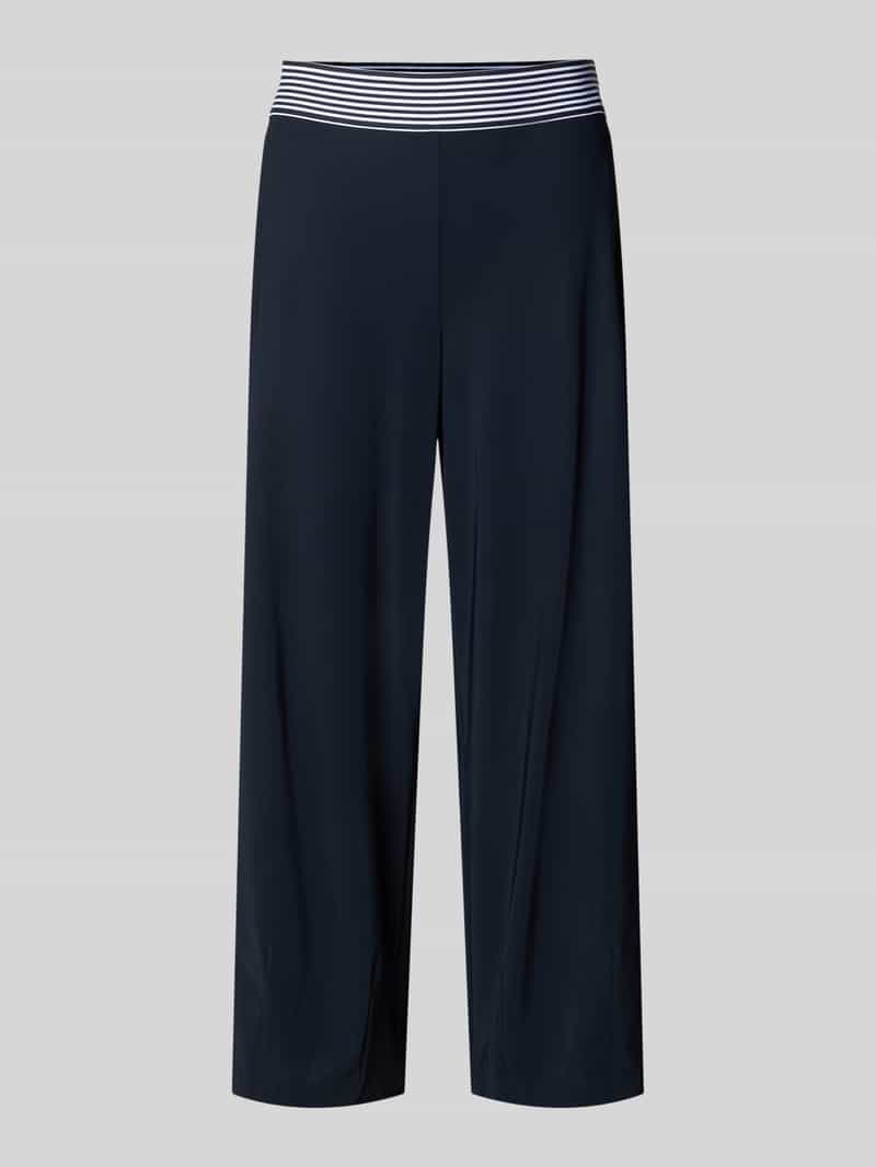 RAFFAELLO ROSSI Regular fit culotte met vaste persplooien model 'SALLY'