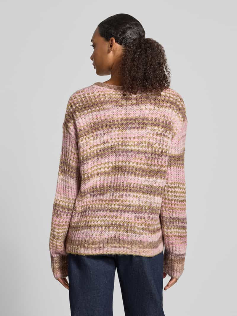 JJXX Gebreide pullover met ronde hals model 'SIMONE' roze, foto 2