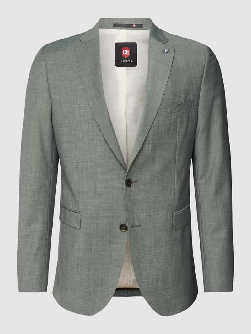 CG Club of Gents 2-knoops colbert met wol model 'Colvin'