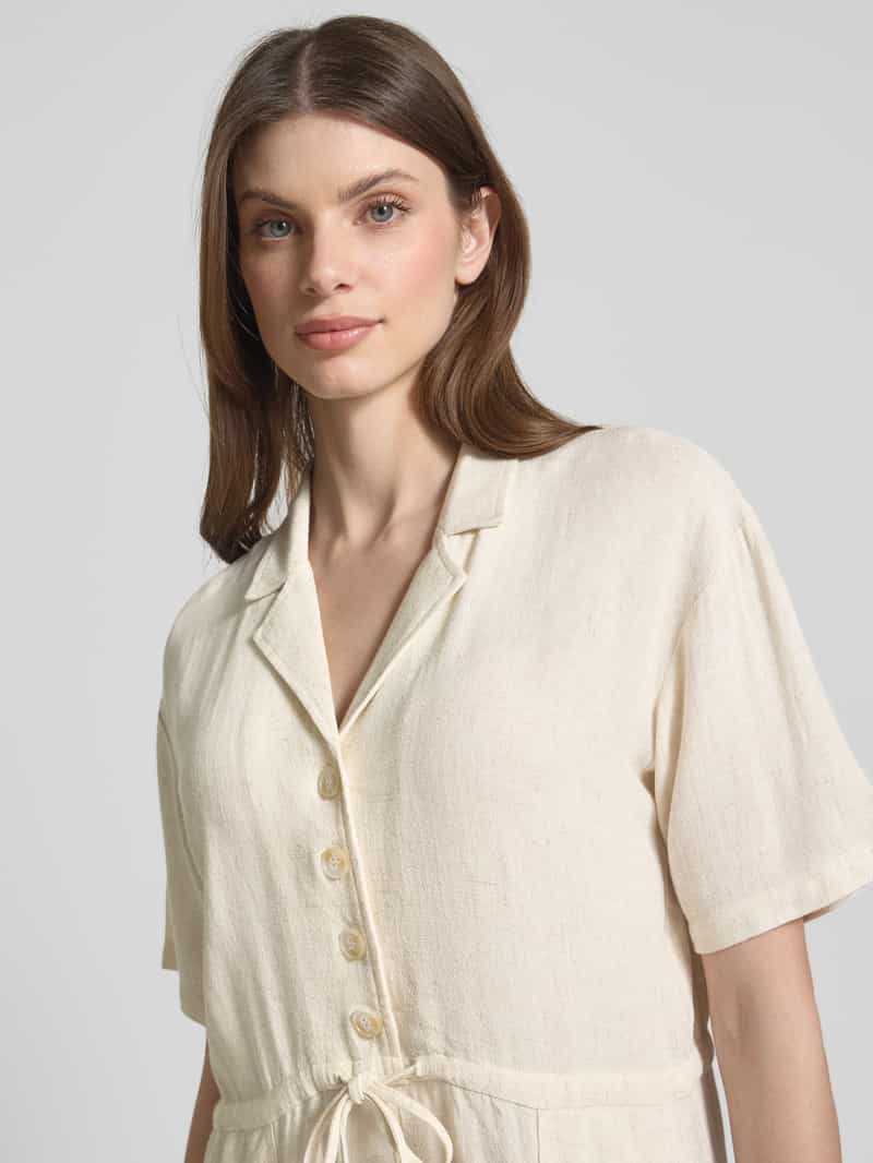 moves Playsuit van een mix van viscose en linnen model 'Averie'