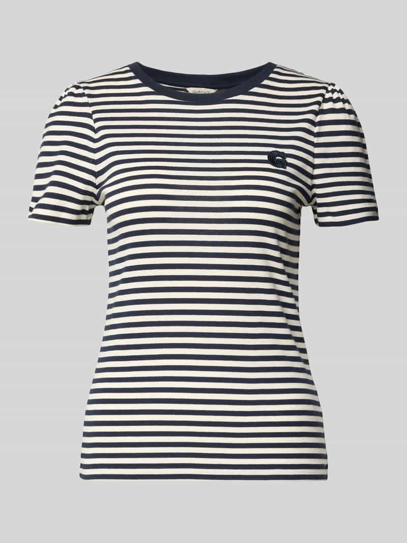 Gant T-shirt met labelpatch