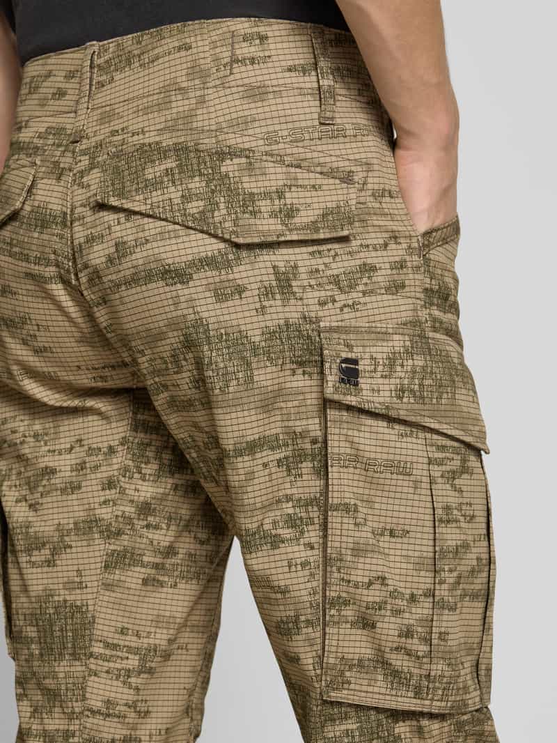 G-Star Raw Regular fit cargobroek van puur katoen model 'Rovic'