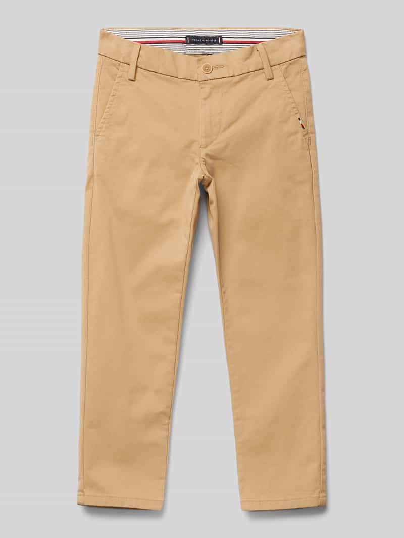 Tommy Hilfiger Teens Chino met Franse steekzakken