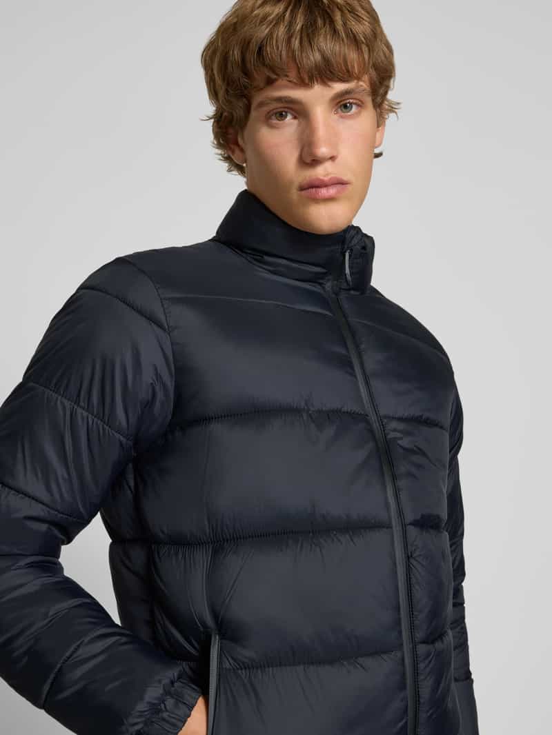 Blend Gewatteerd jack met opstaande kraag model 'EIDEN'