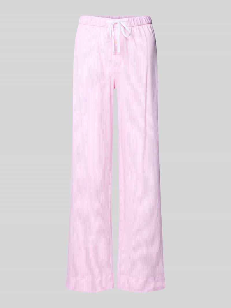 Pyjamabroek met streepmotief