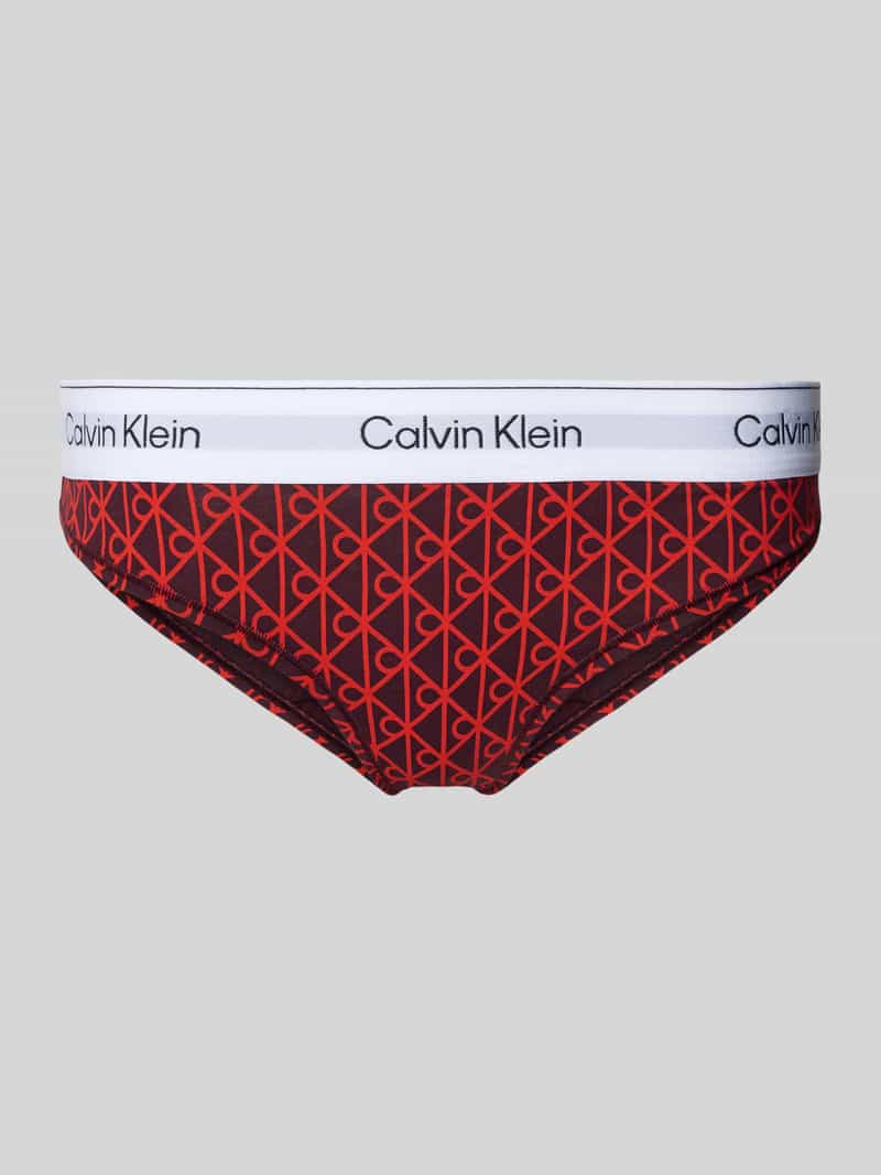 Calvin Klein Underwear String met elastische band en labeldetails