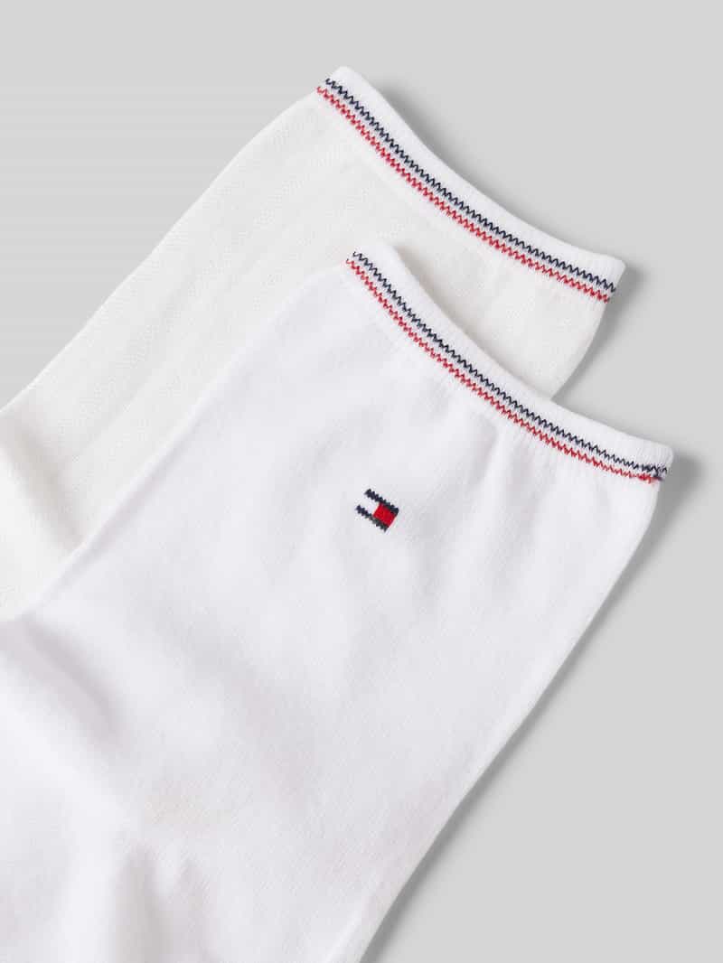 Tommy Hilfiger Sokken met elastische boordjes in een set van 2 paar