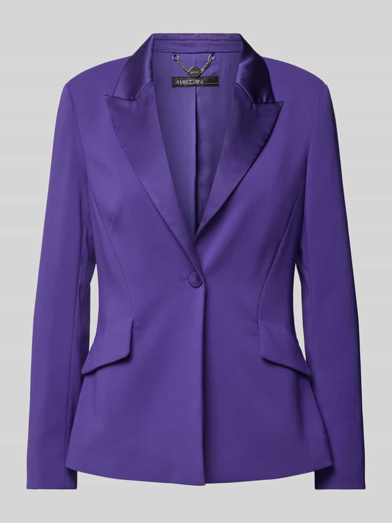 Marc Cain Blazer met klepzakken en knoopsluiting