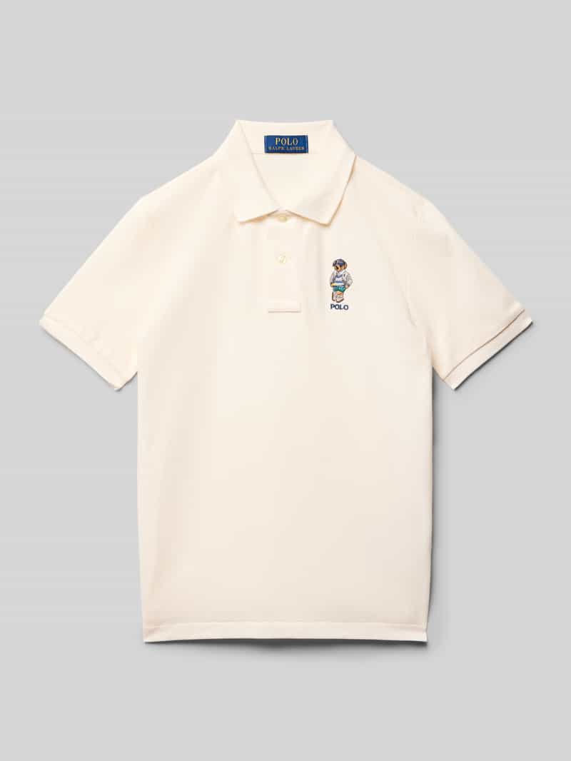 Polo Ralph Lauren Teens Regular fit poloshirt met motiefstitching