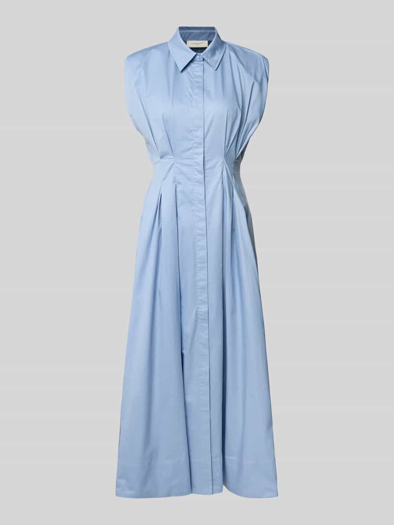 Copenhagen Muse Midi-jurk met plooien model 'SHIRLEY'