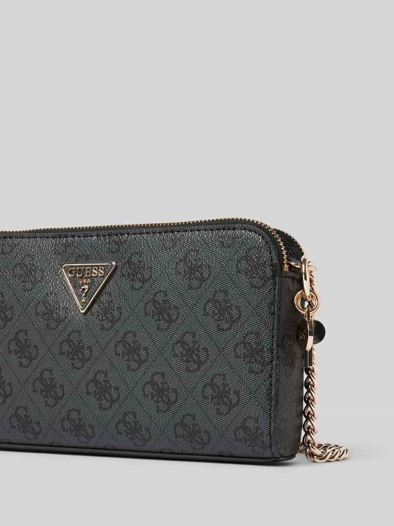 Guess Schoudertas met labelapplicatie model 'ECO ERICA'