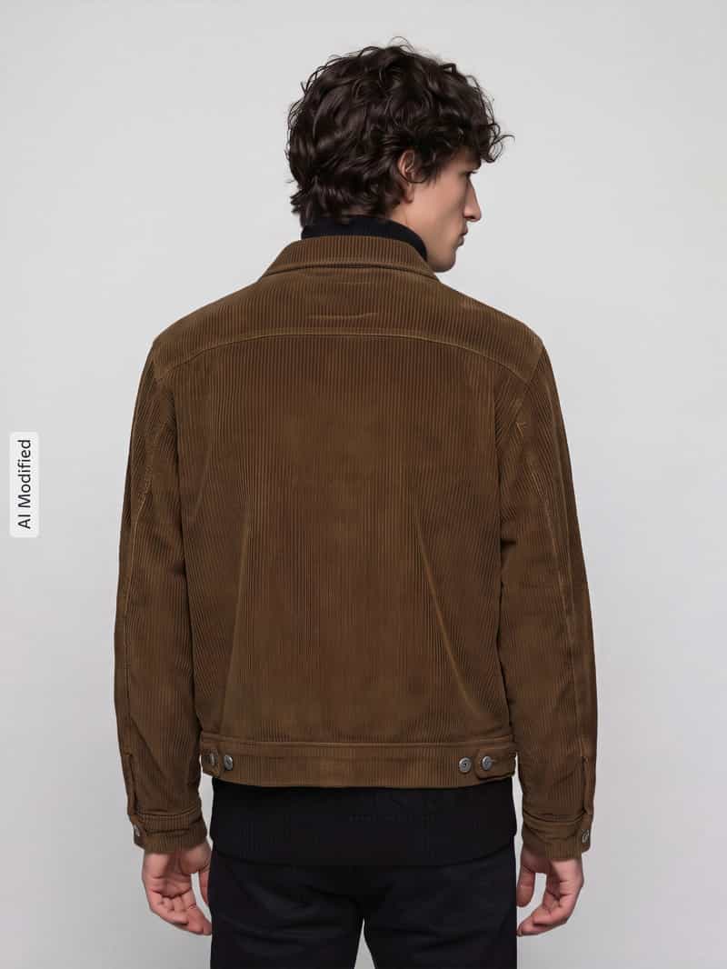 Levi's Regular fit jeansjack met cordstructuur