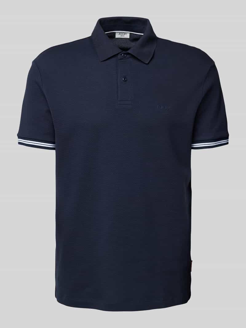 JOOP! JEANS Poloshirt met labelprint model 'Amare'