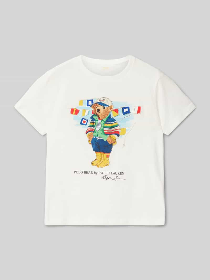 Polo Ralph Lauren Kids T-shirt met labelprint