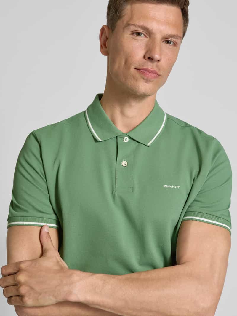 Gant Poloshirt met labelstitching