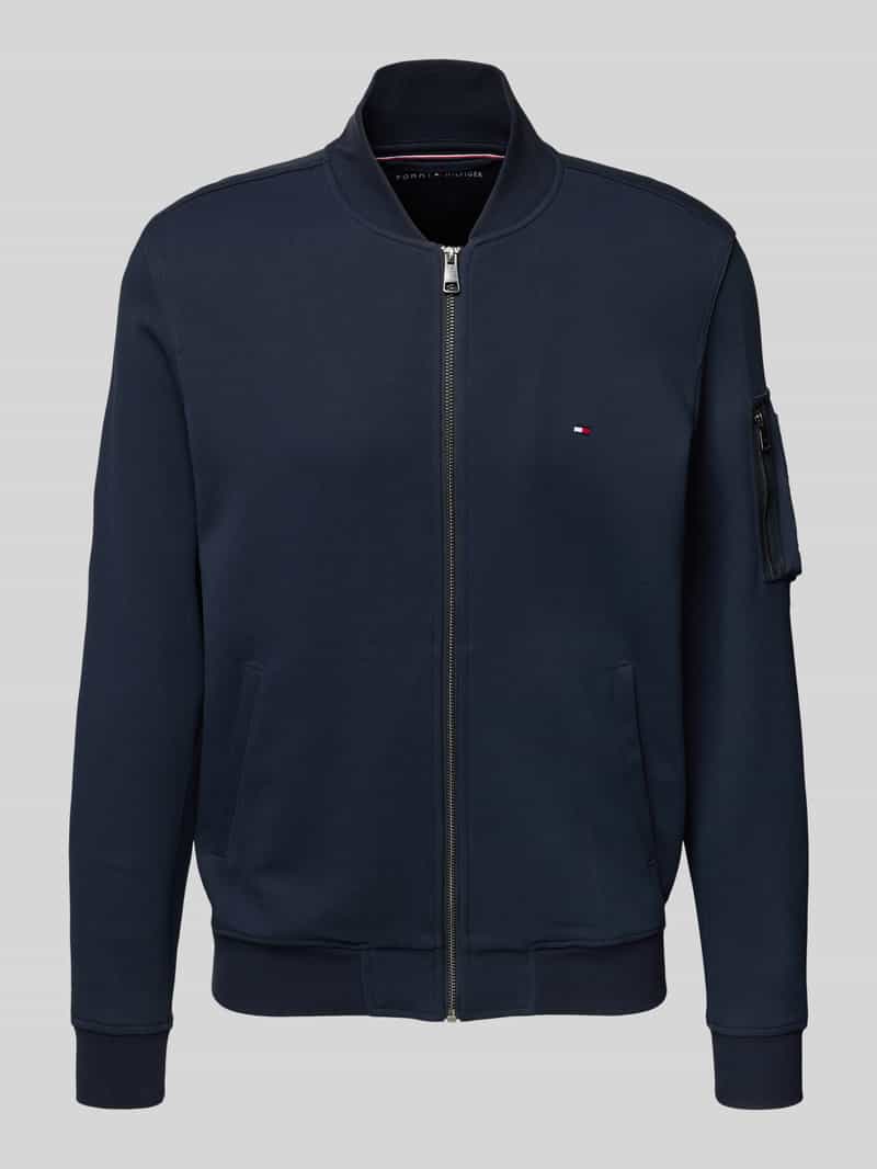 Tommy Hilfiger Relaxed fit sweatjack van katoenmix