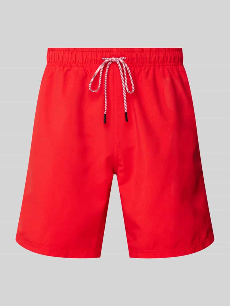 Boss Regular fit zwembroek met labelprint model 'Orca'