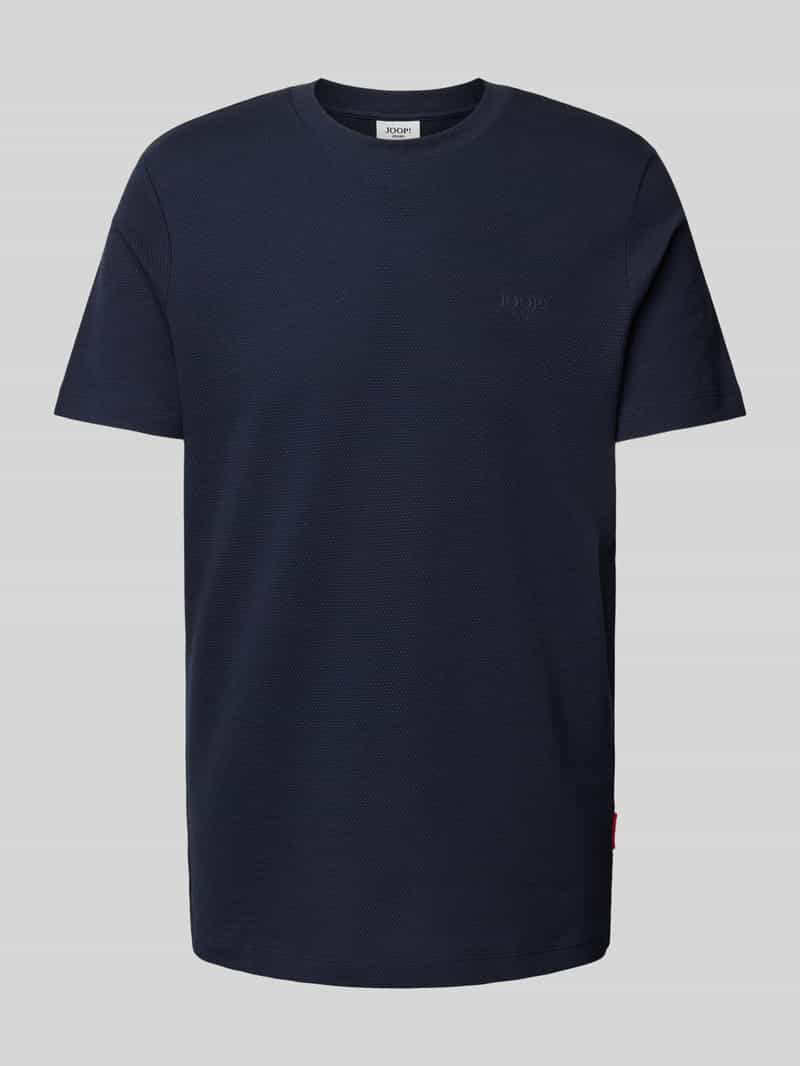 JOOP! JEANS T-shirt met structuurmotief model 'Aslomar'