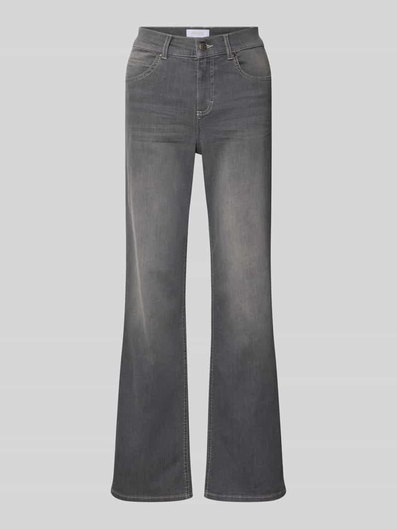 Regular fit jeans in 5-pocketmodel, model 'LARA'