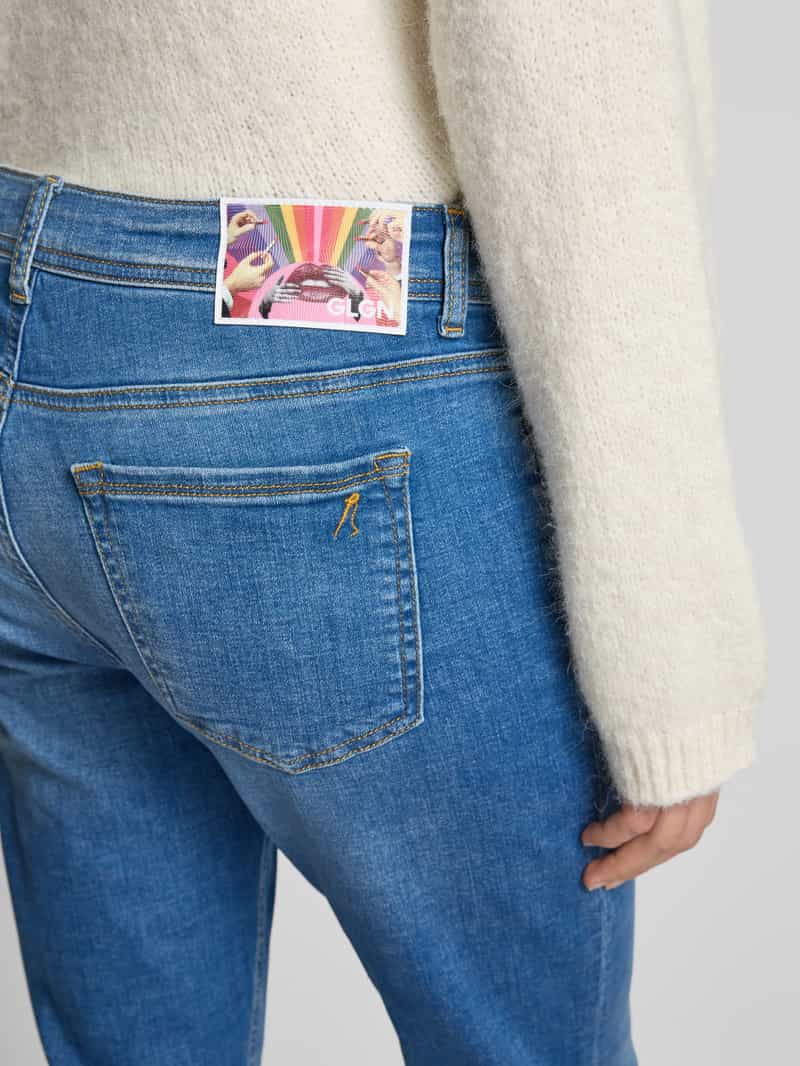 Goldgarn Relaxed fit jeans in verkort model 'C4'