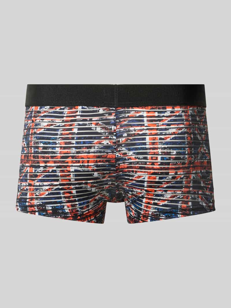 HOM Trunks met elastische band met logo model 'Malcom'