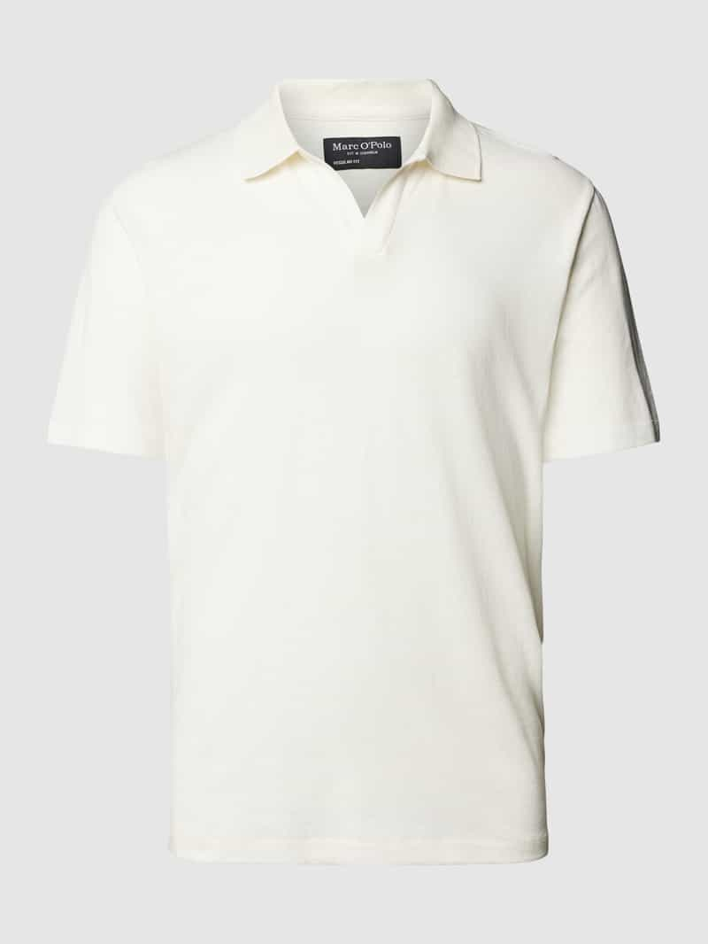 Marc O'Polo Poloshirt met V-hals