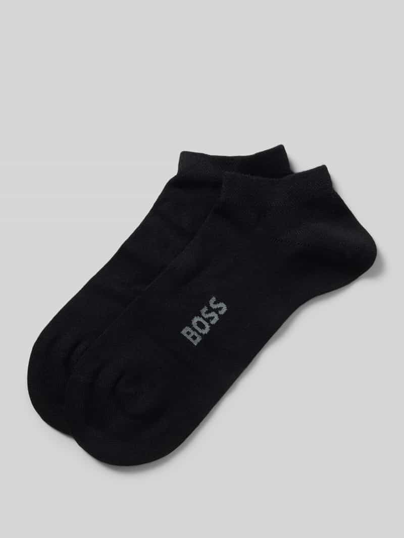 Boss Sokken met labeldetail in een set van 2 paar