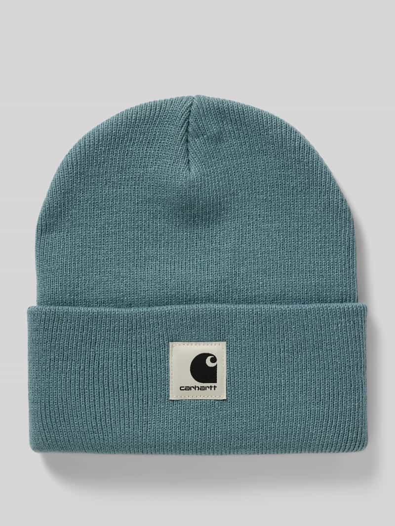 Carhartt Work In Progress Beanie met labeldetail model 'Ashley'