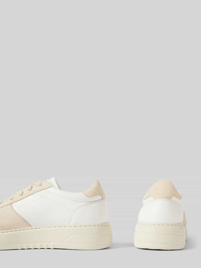 Copenhagen Leren sneakers met plateauzool