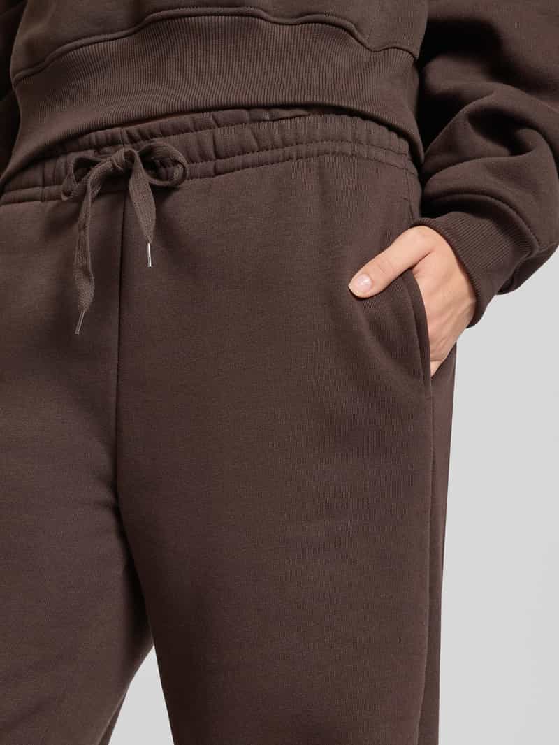 Gina Tricot Straight fit sweatpants met tunnelkoord