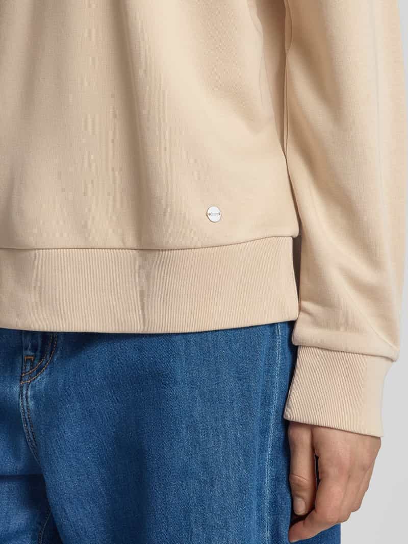 BRAX Sweatshirt met labeldetails model 'Bona'