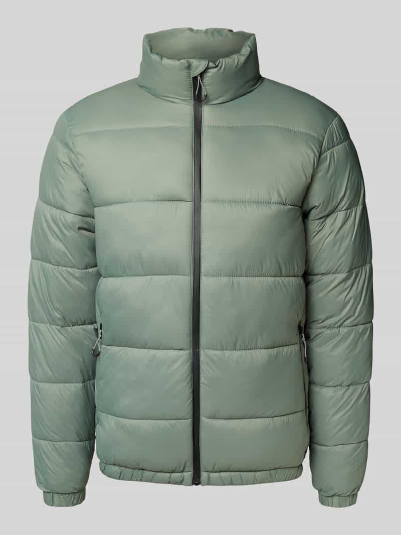 Blend Gewatteerd jack met opstaande kraag model 'EIDEN'