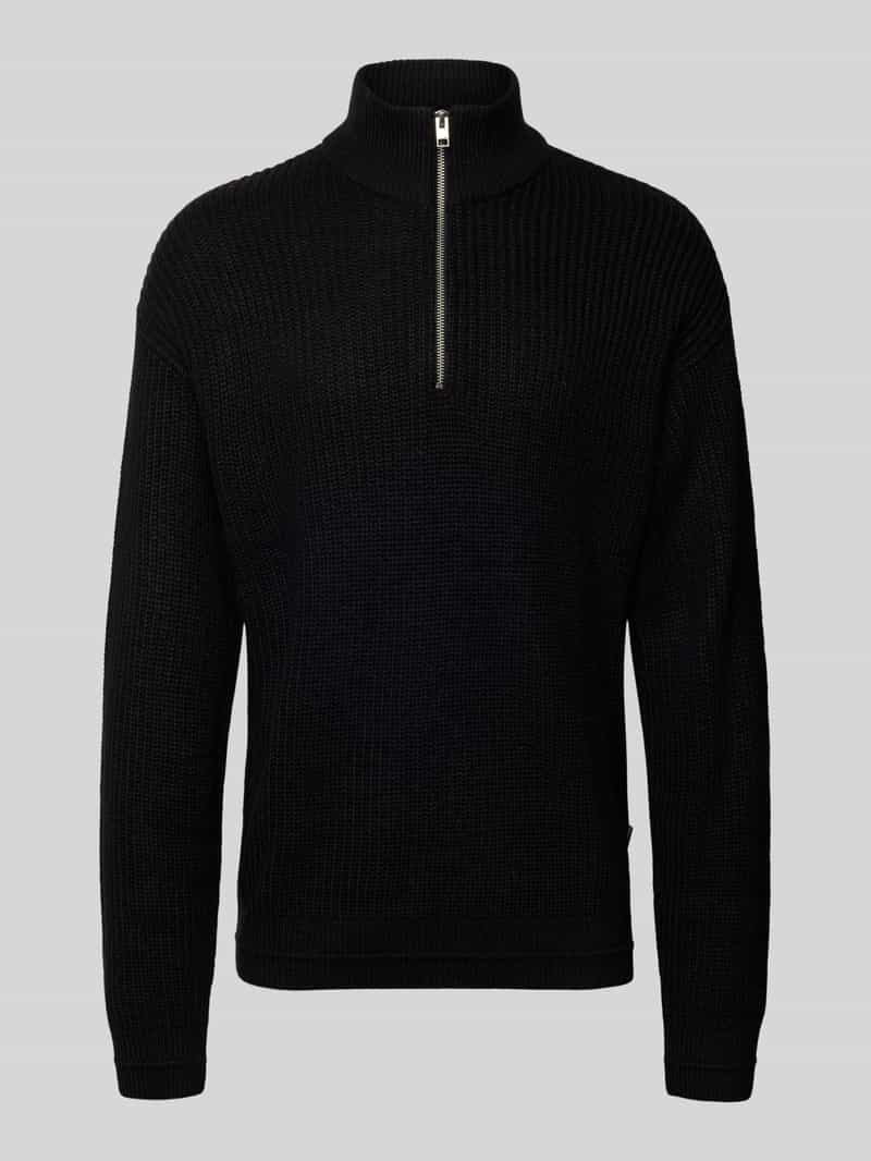 Jack & Jones Schipperstrui JJKAITO KNIT HALF ZIP BF