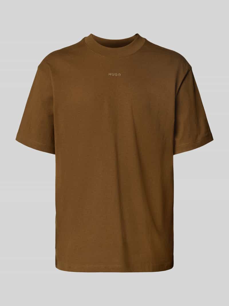 HUGO Regular fit T-shirt van puur katoen model 'DAPOLINO'