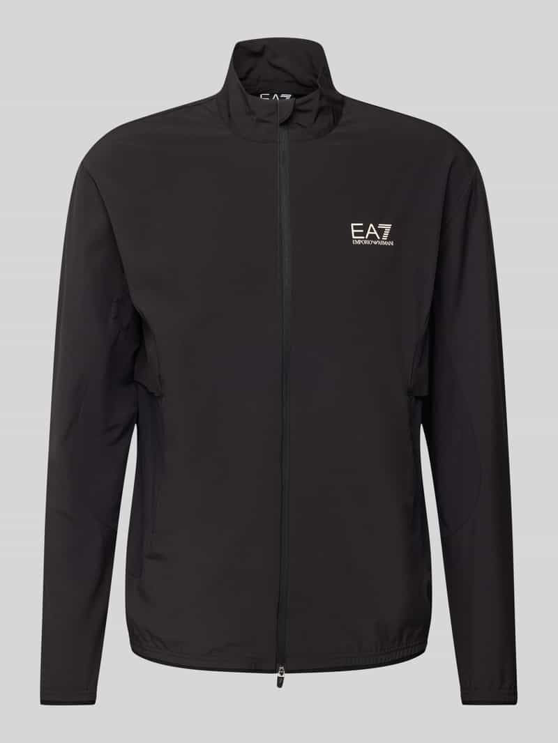 EA7 Emporio Armani Trainingsjack met opstaande kraag